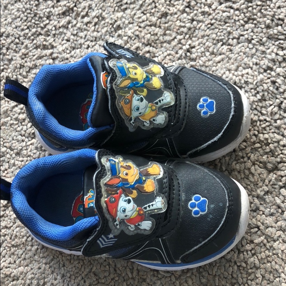 Paw patrol shoes- light up